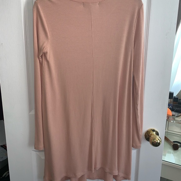 Robbed Long Sleeve Dress - Picture 3 of 3